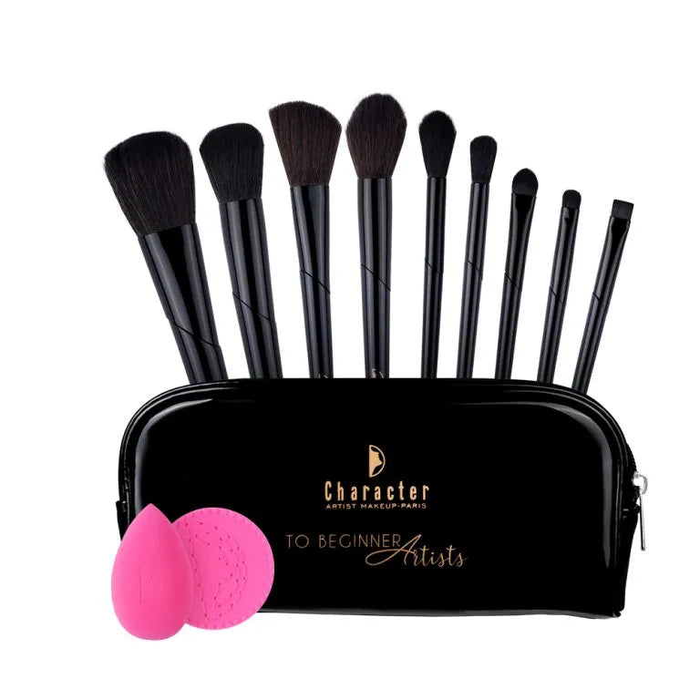 9 Pieces Brush Set + Sponge + Cleaner