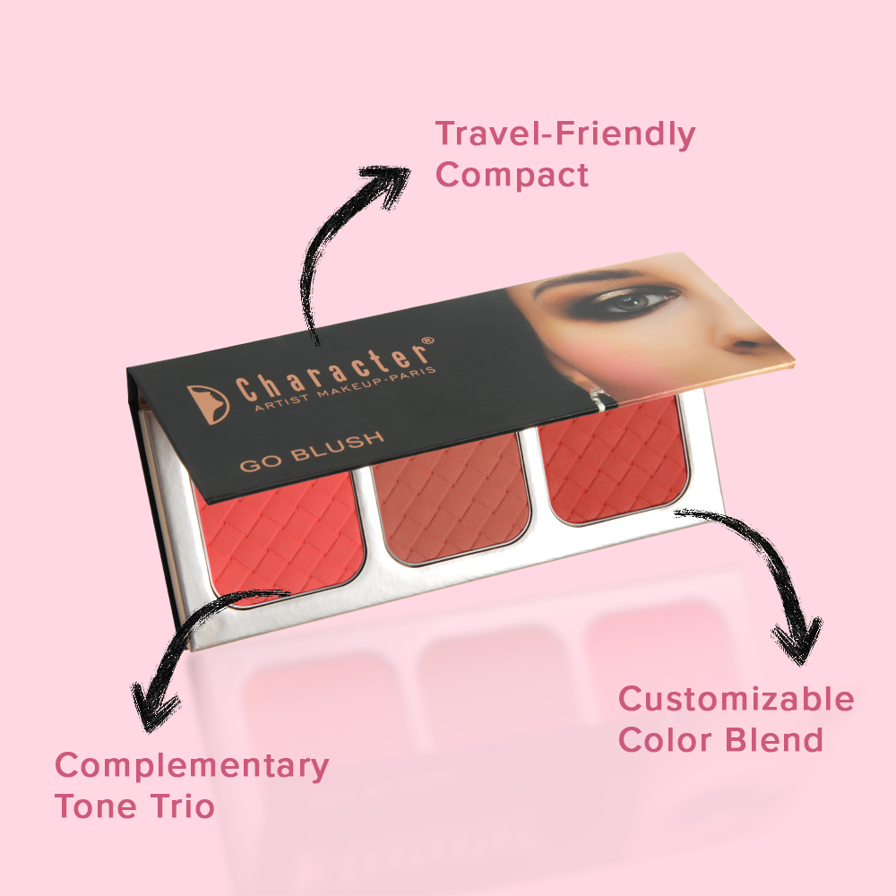 Character - 3 Color Blusher 39g