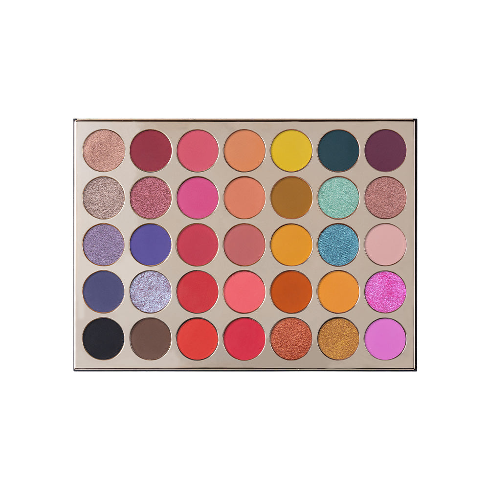 Character 35 Color Glamour Edition Eyeshadow Palette