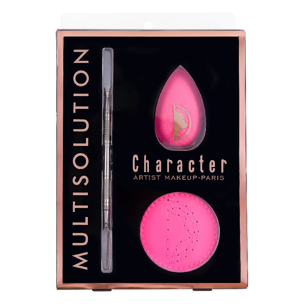 Character Multisolution (Sponge+Sponge Cleanser+Mixing Plate)