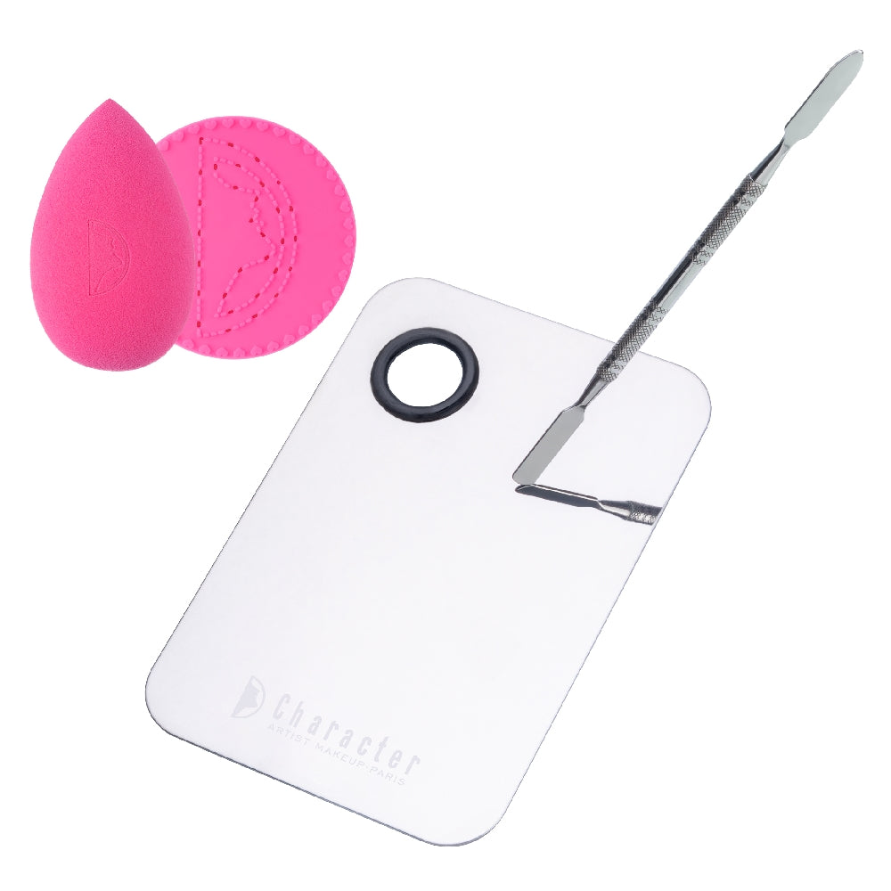 Character Multisolution (Sponge+Sponge Cleanser+Mixing Plate)