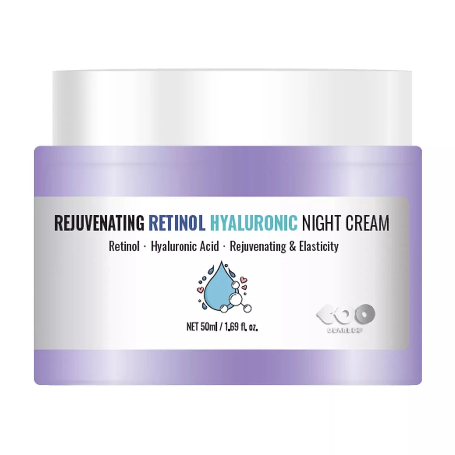 DEARBOO Rejuvenating Retinol & Hyaluronic Night Cream