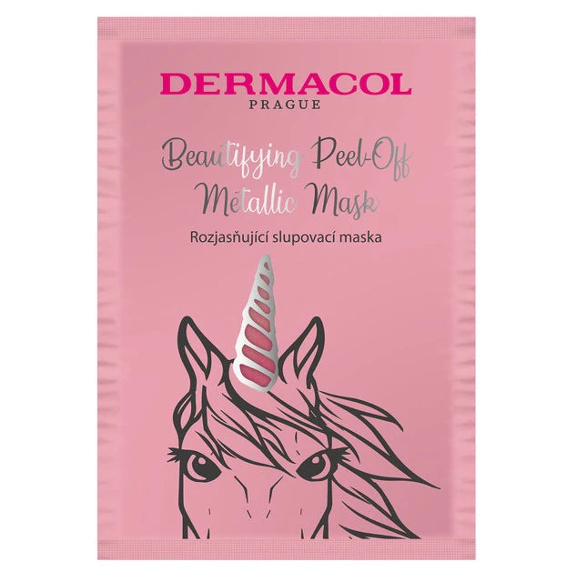 Dermacol Beautifying Brightening Peel-off Metallic Mask