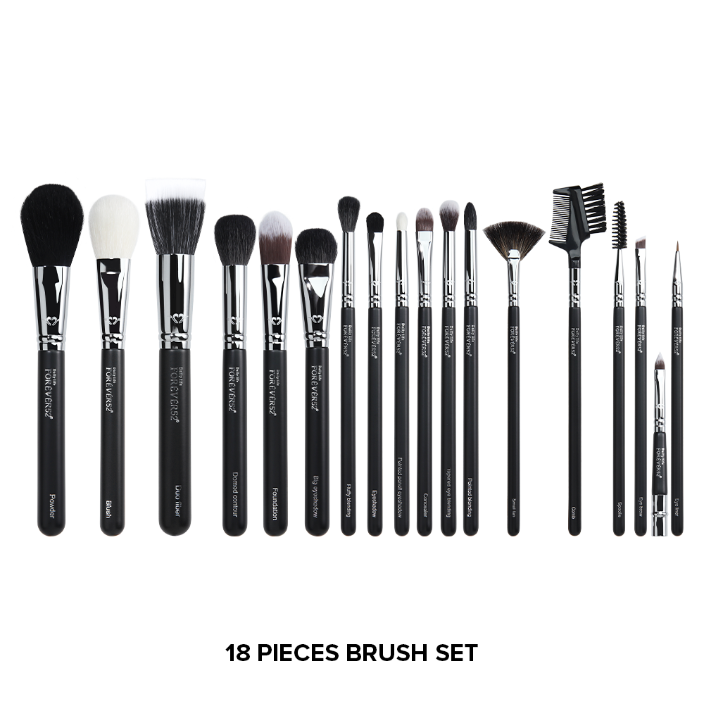 Forever52 Academic 18 Pieces BrushÂ Kit