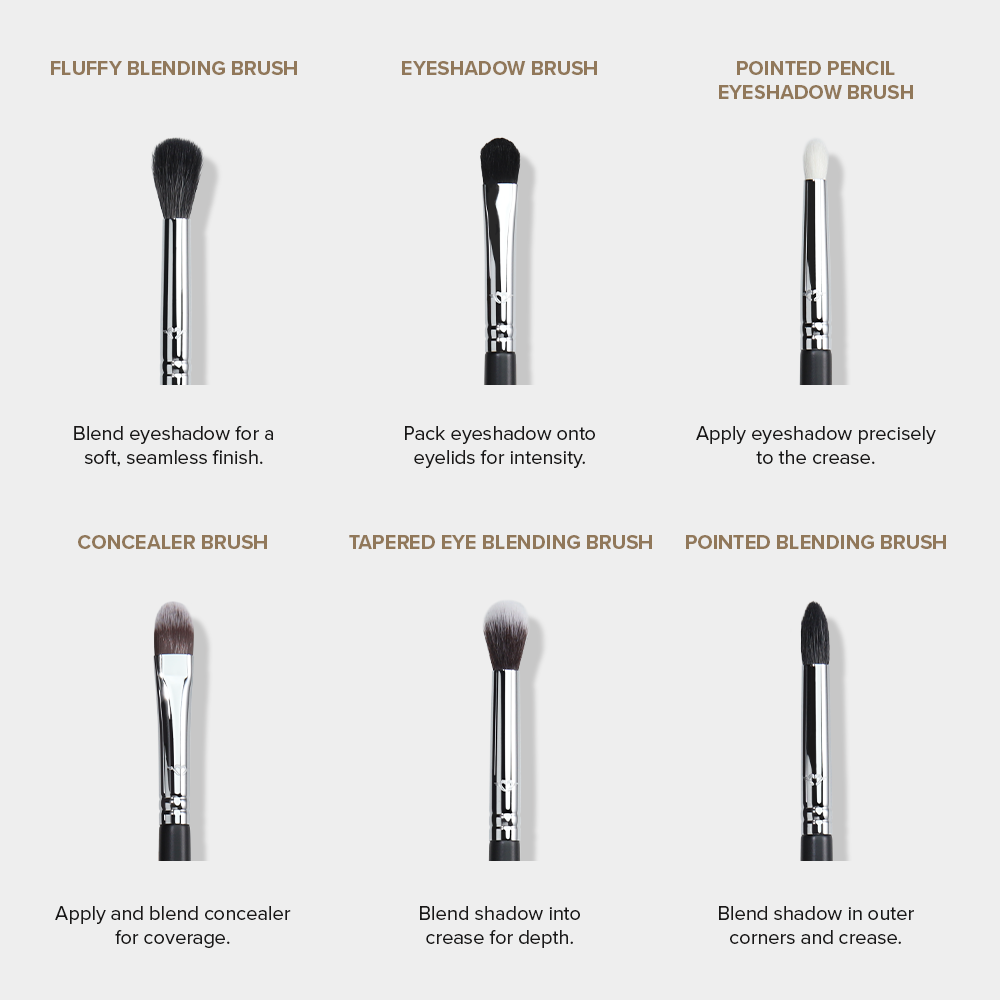 Forever52 Academic 18 Pieces BrushÂ Kit