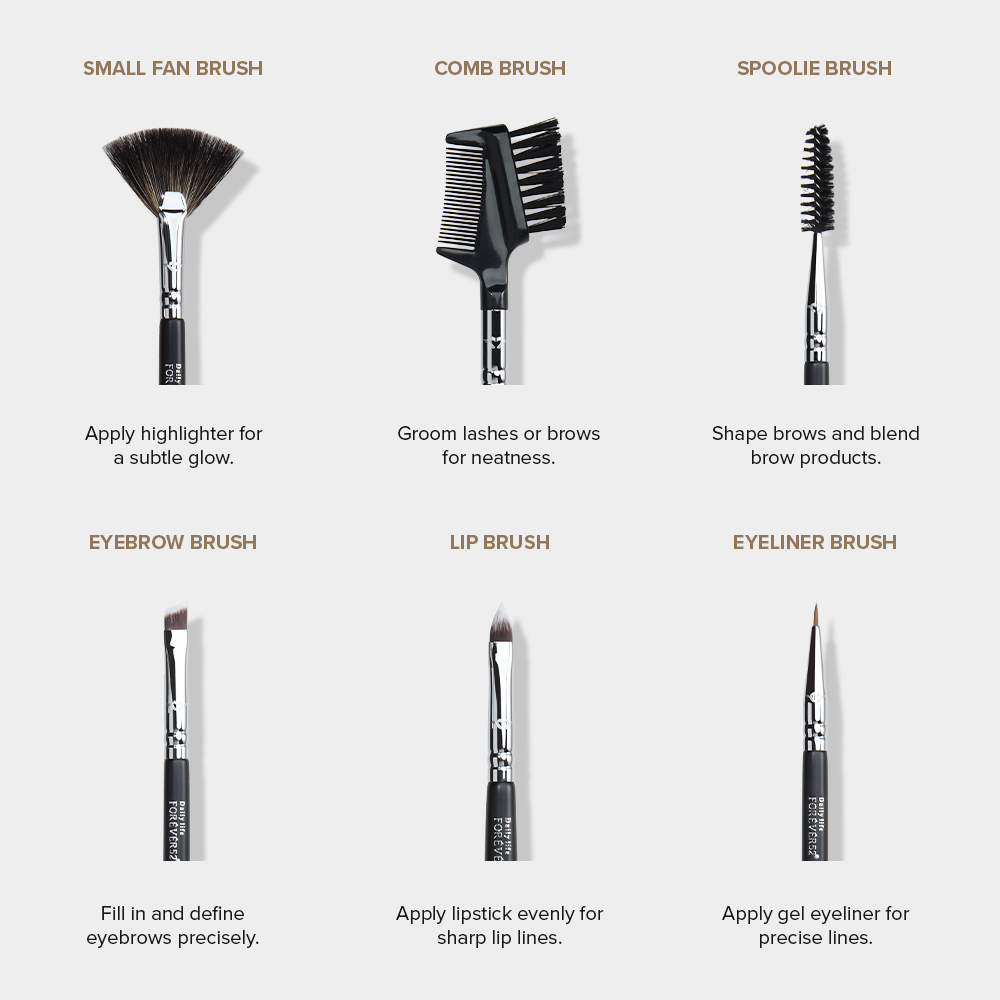 Forever52 Academic 18 Pieces BrushÂ Kit