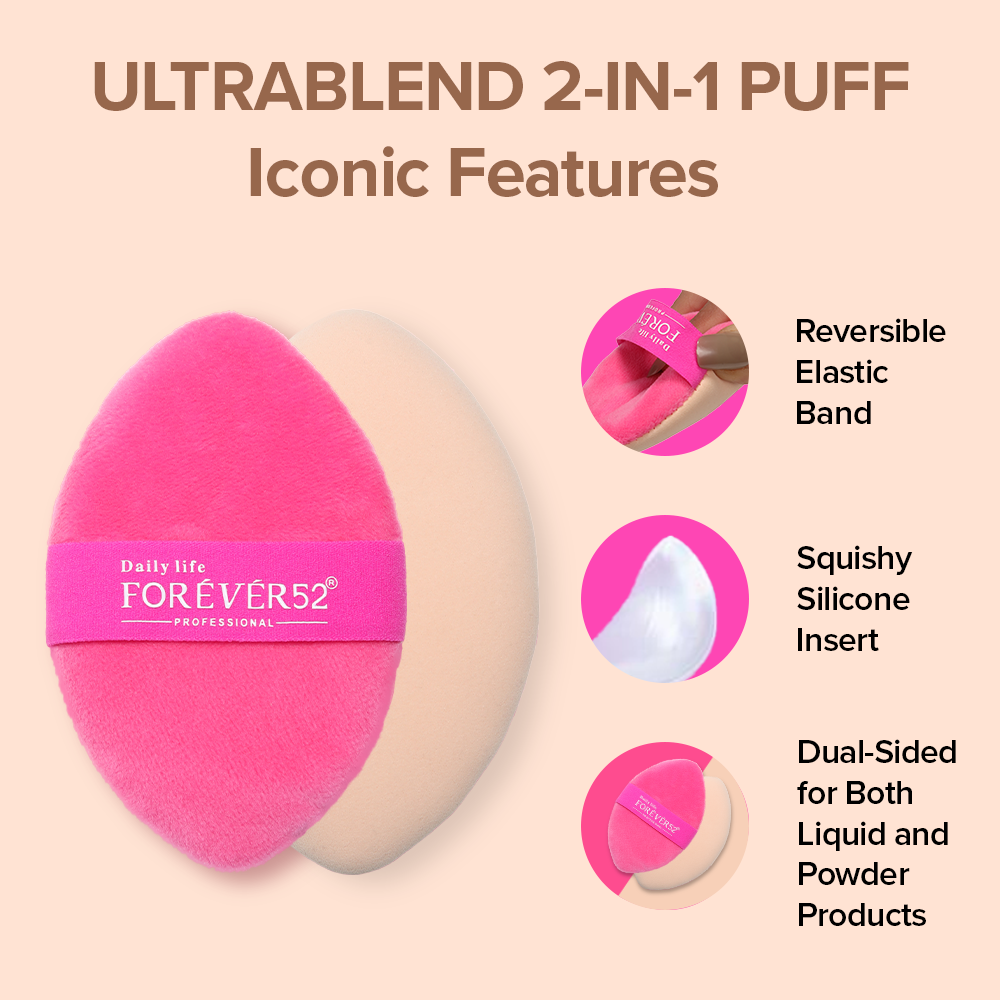 Forever52 Ultrablend 2 in 1 Puff & Sponge