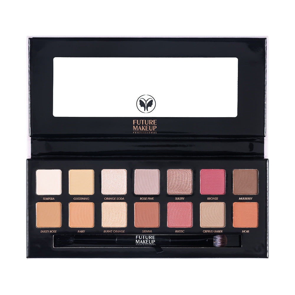 Future Makeup 14 Color Eyeshadow Palette (Modern Fantasy)