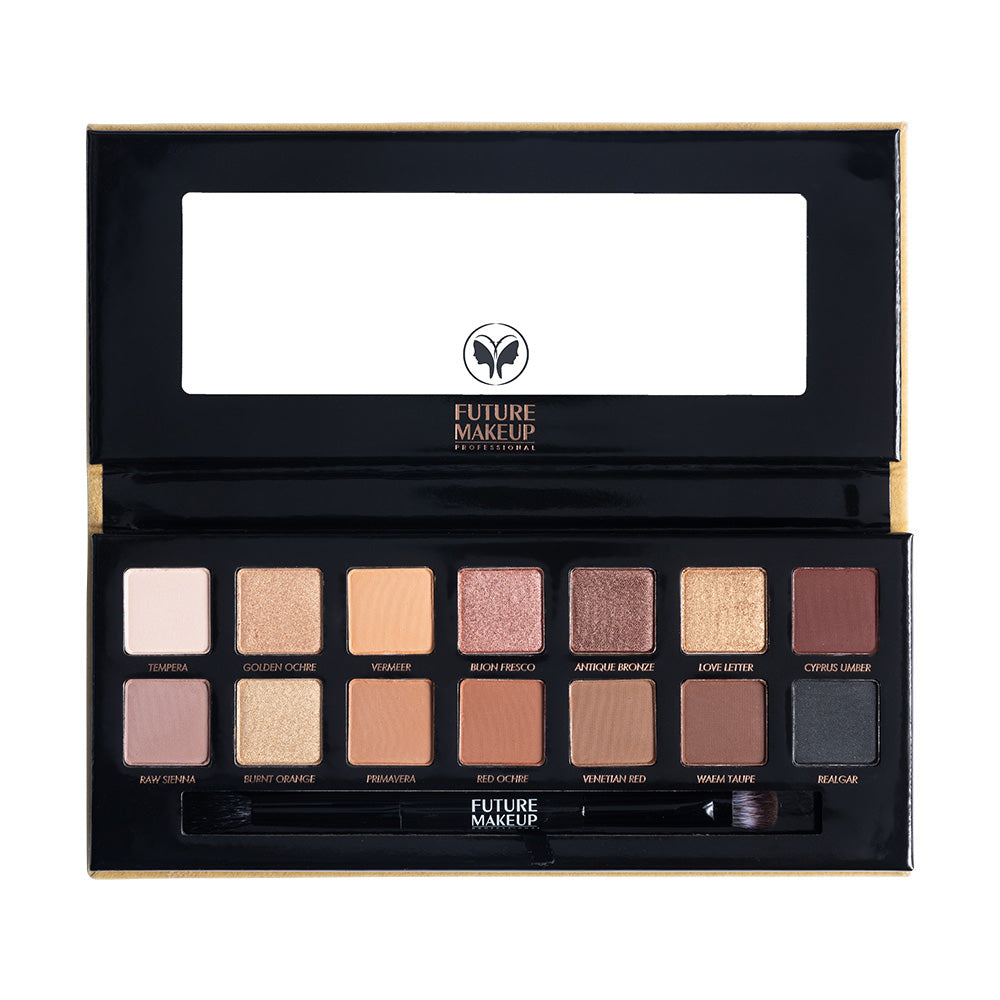 Future Makeup 14 Color Eyeshadow Palette (Soft Touch)