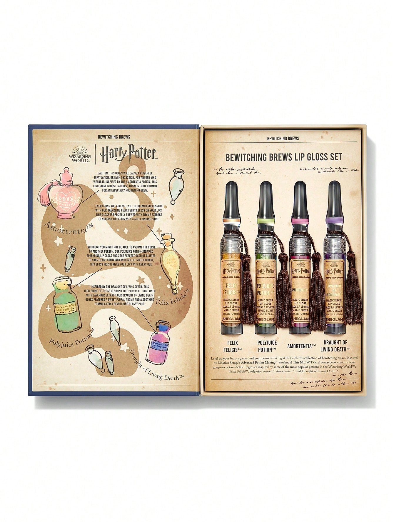 Harry Potter™ X SHEGLAM Bewitching Brews Lip Gloss Set