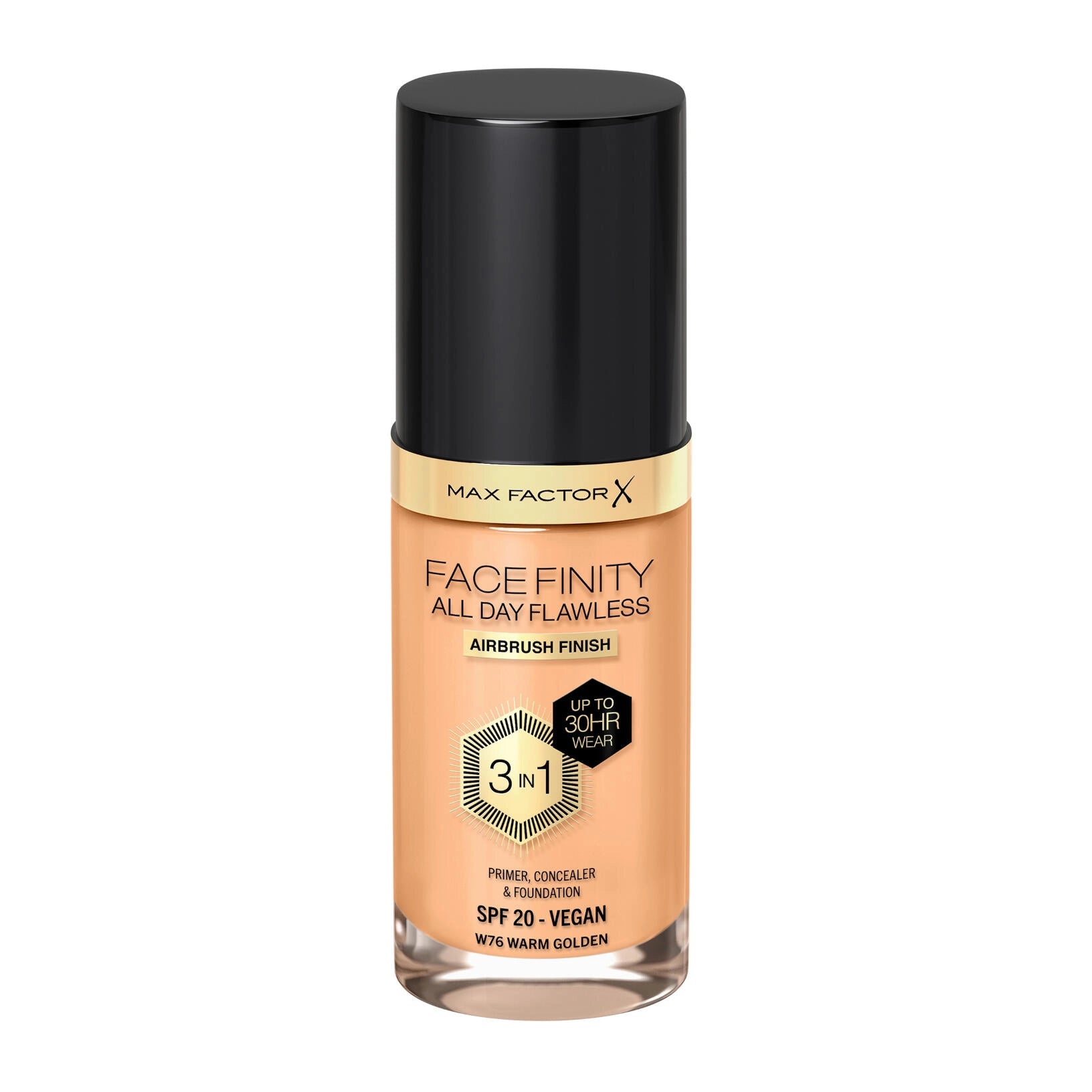 MAXFACTOR FACEFINITY ALL DAY FLAWLESS 3 IN 1 VEGAN FOUNDATION