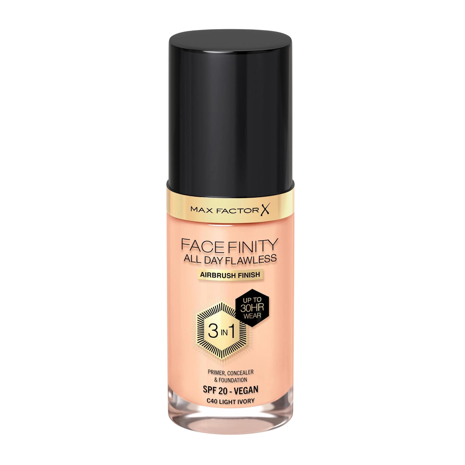 MAXFACTOR FACEFINITY ALL DAY FLAWLESS 3 IN 1 VEGAN FOUNDATION