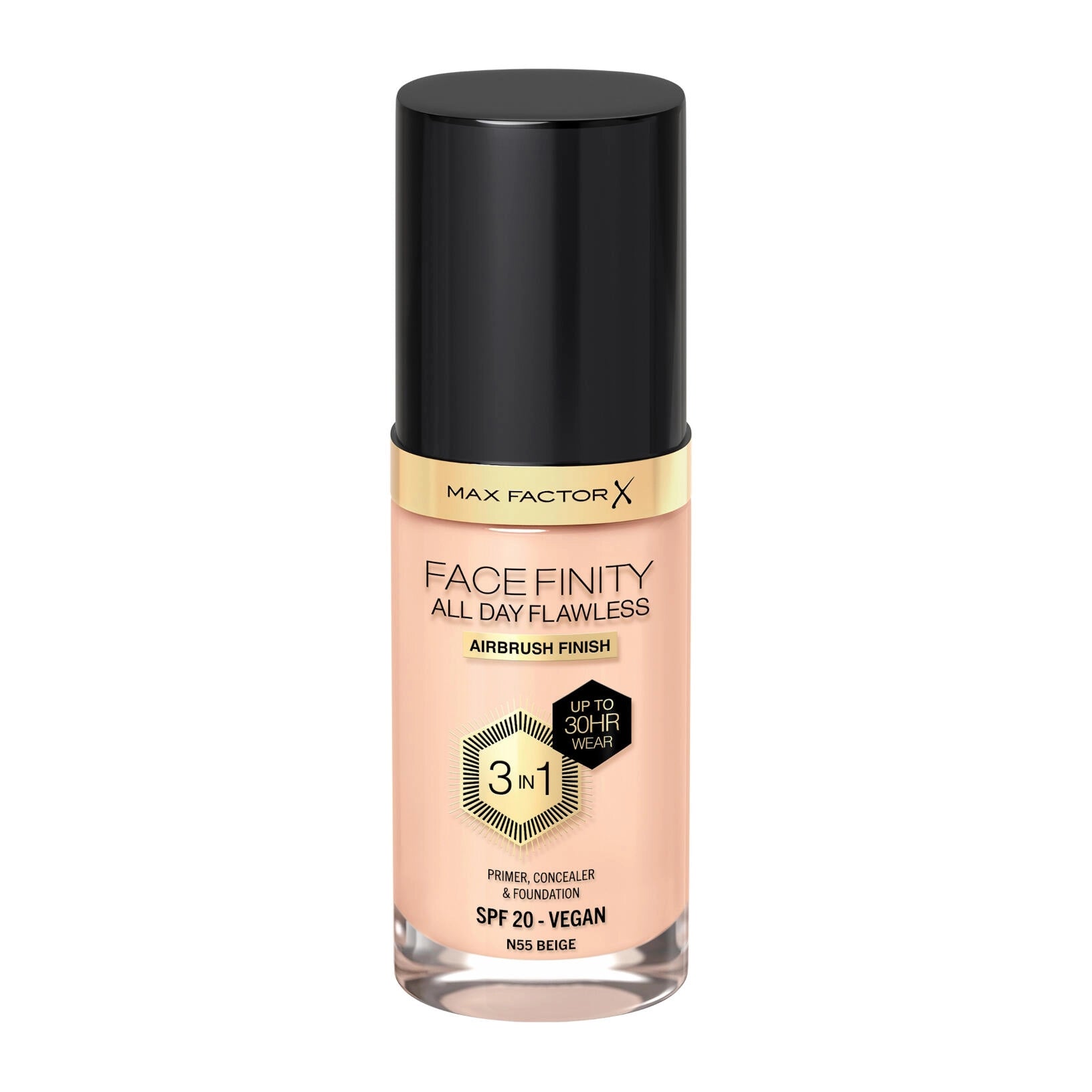 MAXFACTOR FACEFINITY ALL DAY FLAWLESS 3 IN 1 VEGAN FOUNDATION