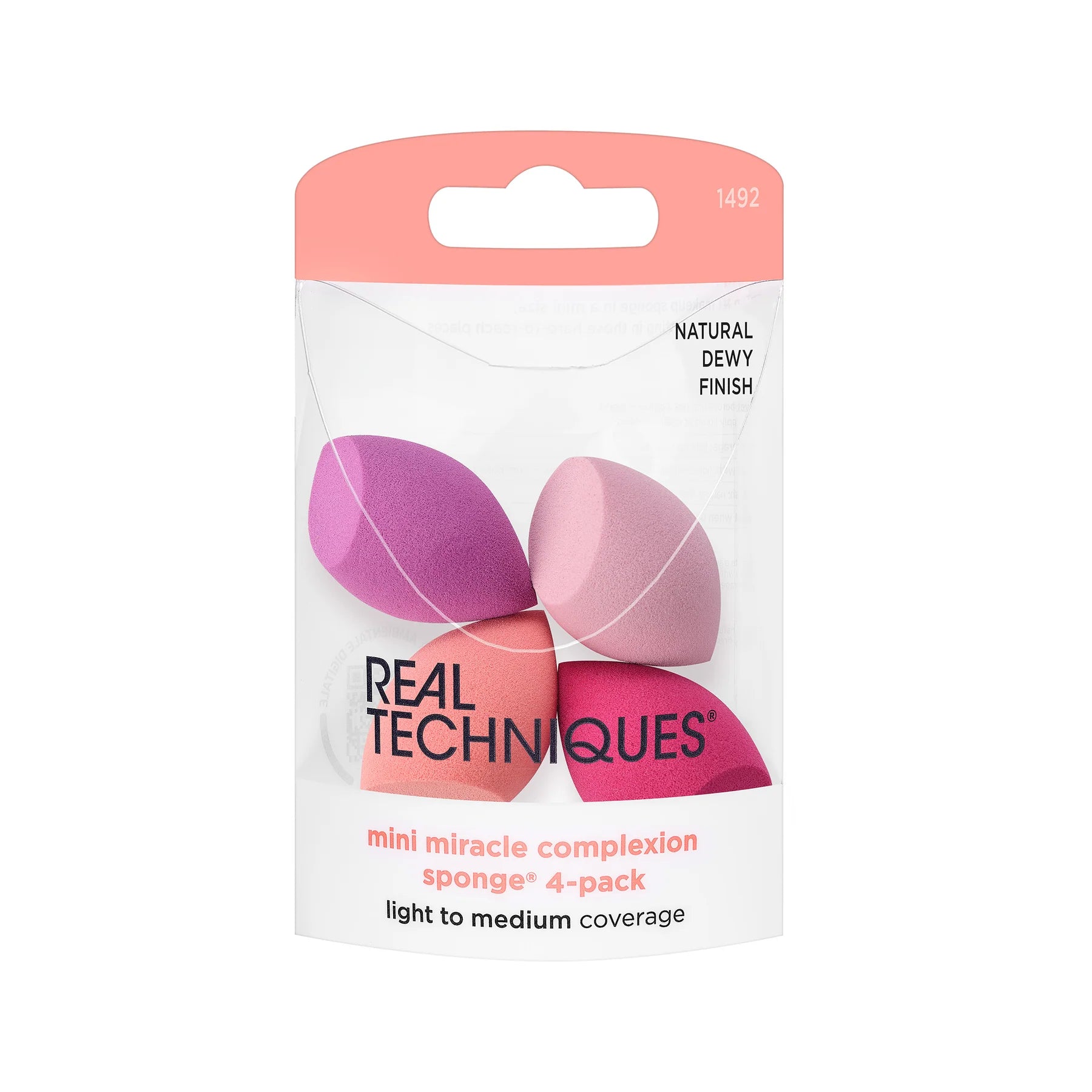 REAL TECHNIQUES MINI MIRACLE SPONGES + MCS +CLEANSE