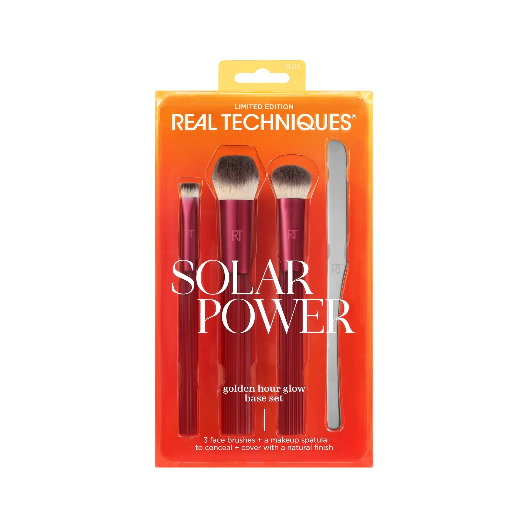 REAL TECHNIQUES SOLAR POWER GOLDEN HOUR GLOW BASE SET