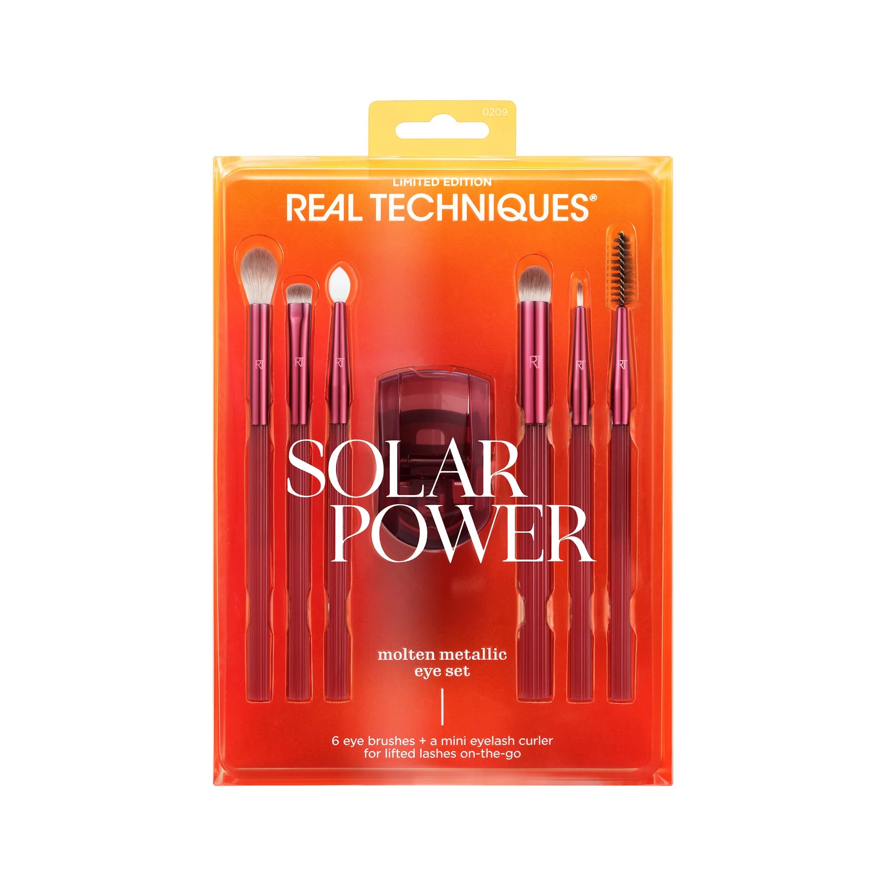 REAL TECHNIQUES SOLAR POWER MOLTEN METALLIC EYE SET