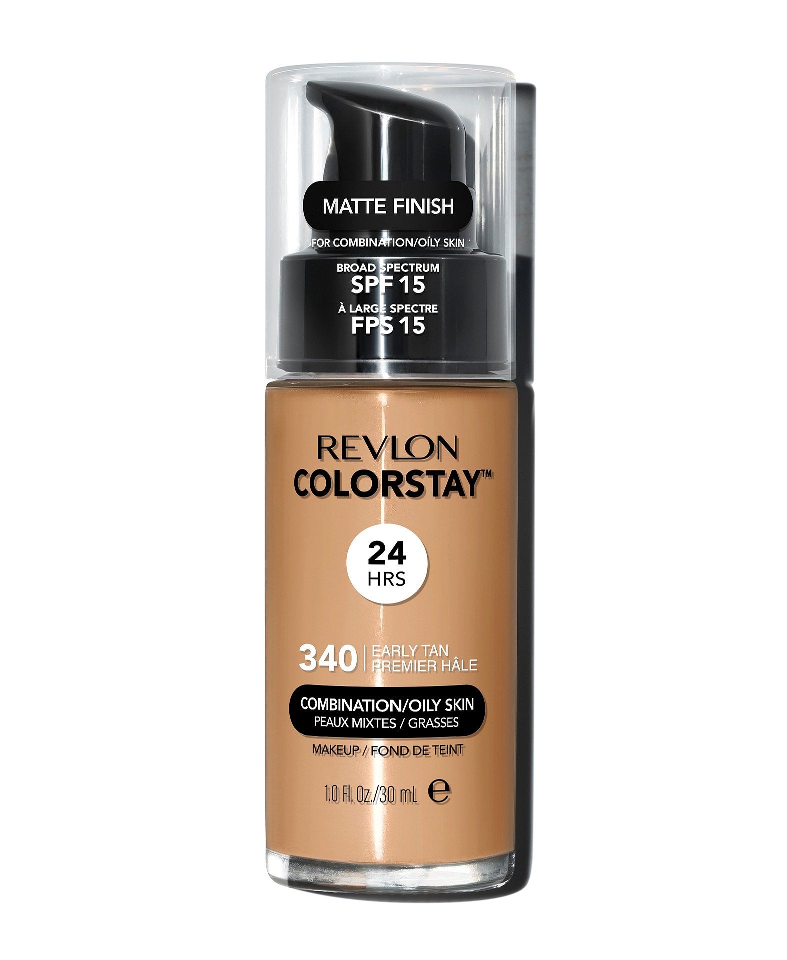 Revlon Liquid Foundation, OILY TO COMBINATION SKIN