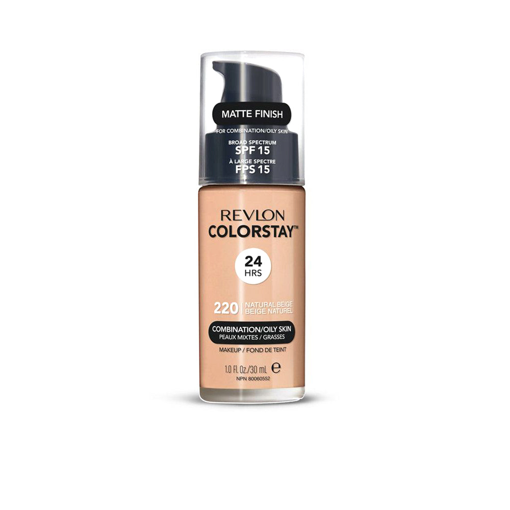 Revlon Liquid Foundation, OILY TO COMBINATION SKIN