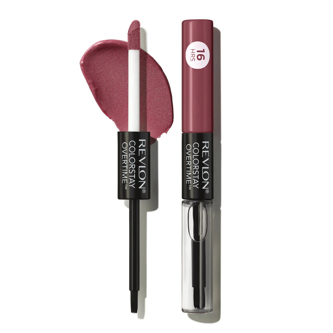 Revlon Liquid Lipstick with Clear Lip Gloss, ColorStay Overtime Lipcolor