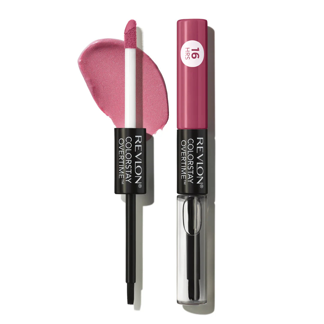Revlon Liquid Lipstick with Clear Lip Gloss, ColorStay Overtime Lipcolor