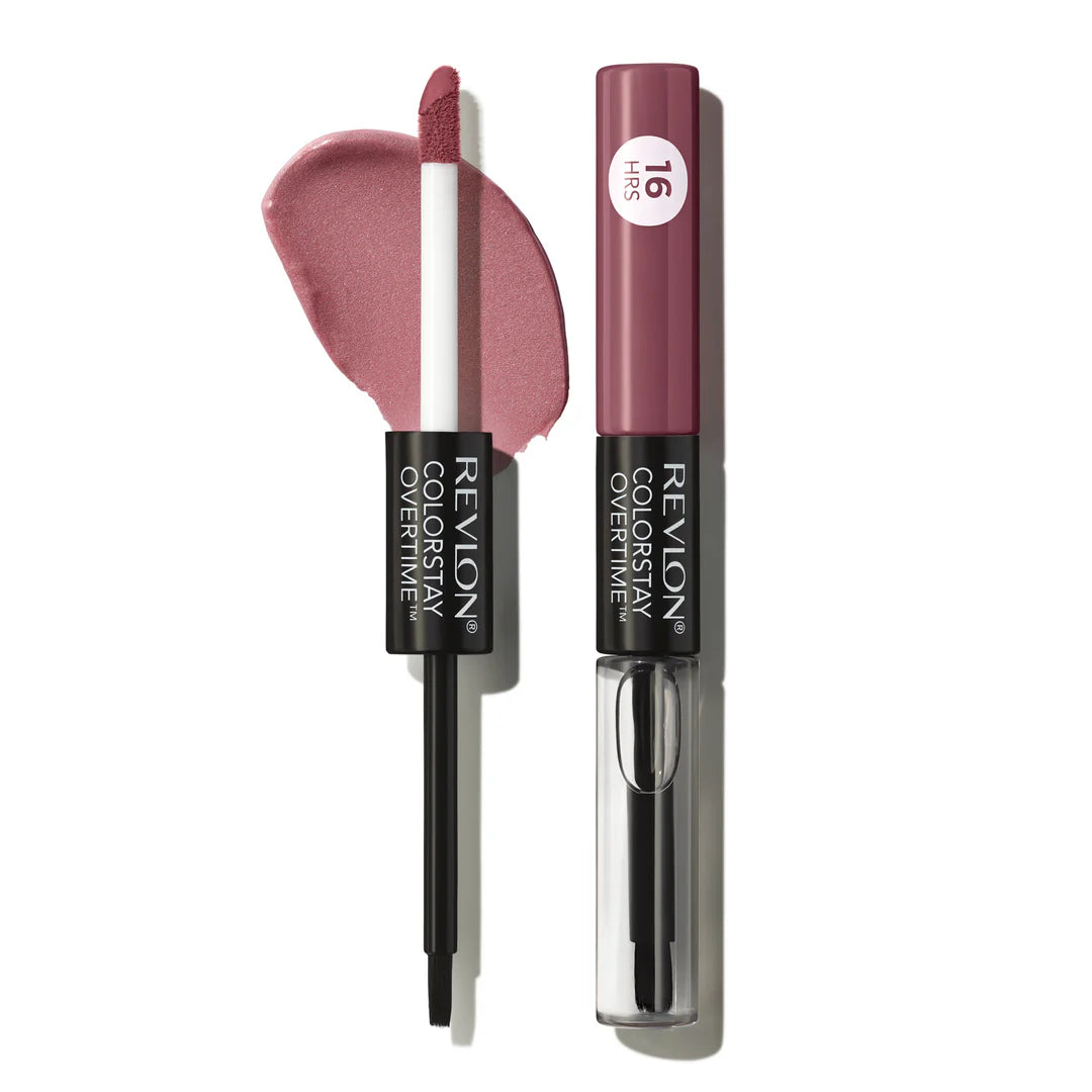 Revlon Liquid Lipstick with Clear Lip Gloss, ColorStay Overtime Lipcolor