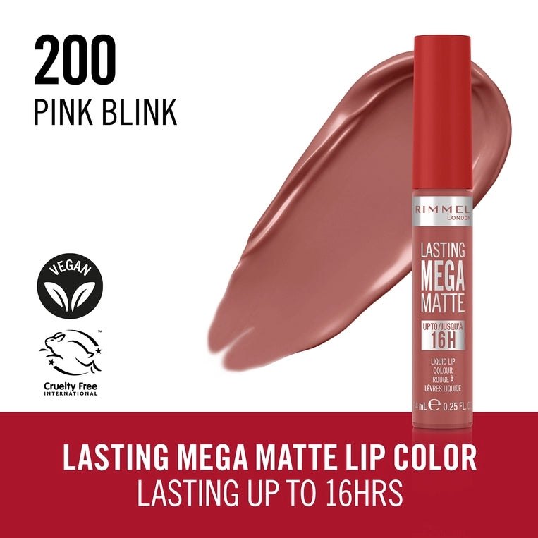 Rimmel Lasting Mega Matte Lipstick