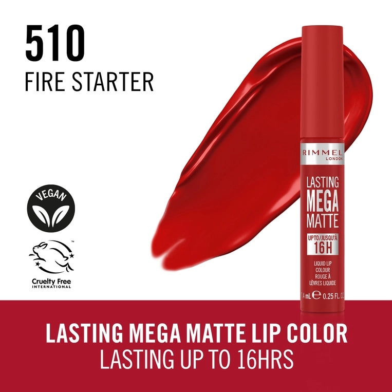 Rimmel Lasting Mega Matte Lipstick