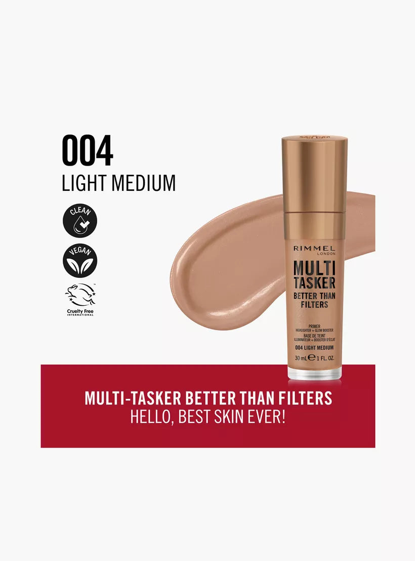 Rimmel Multi-Tasker Better Than Filters Face Primer, Glow Booster and Highlighter
