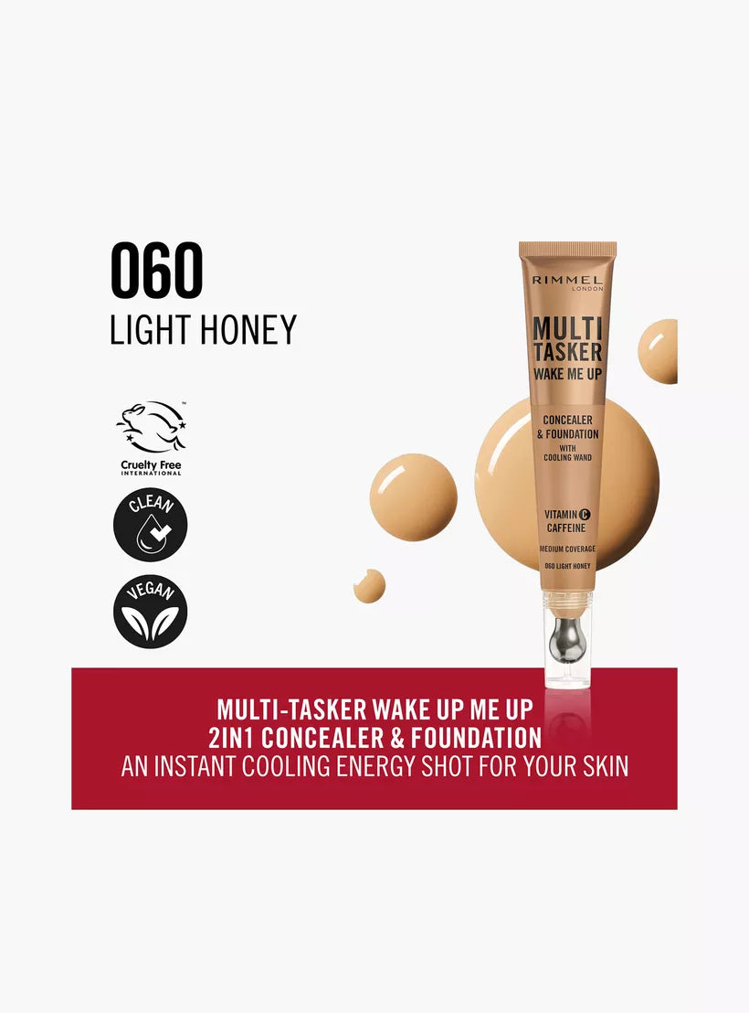 Rimmel Multi-Tasker Wake Me Up Concealer and Foundation