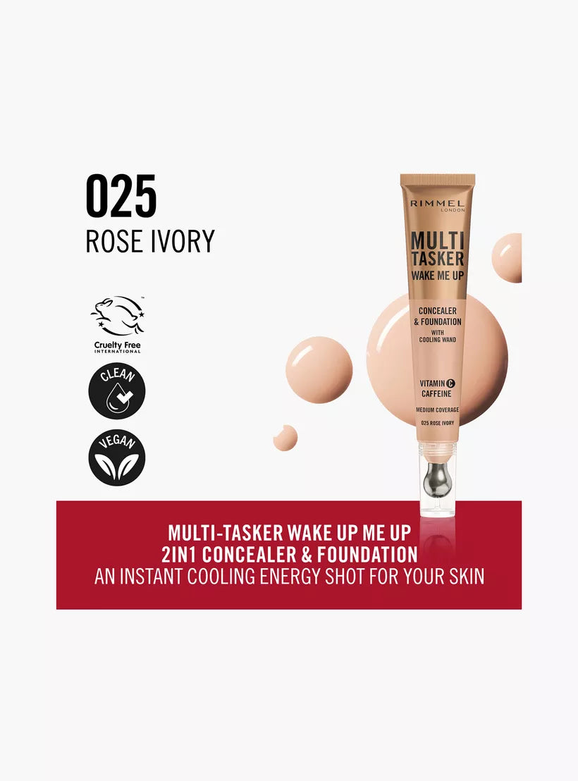 Rimmel Multi-Tasker Wake Me Up Concealer and Foundation