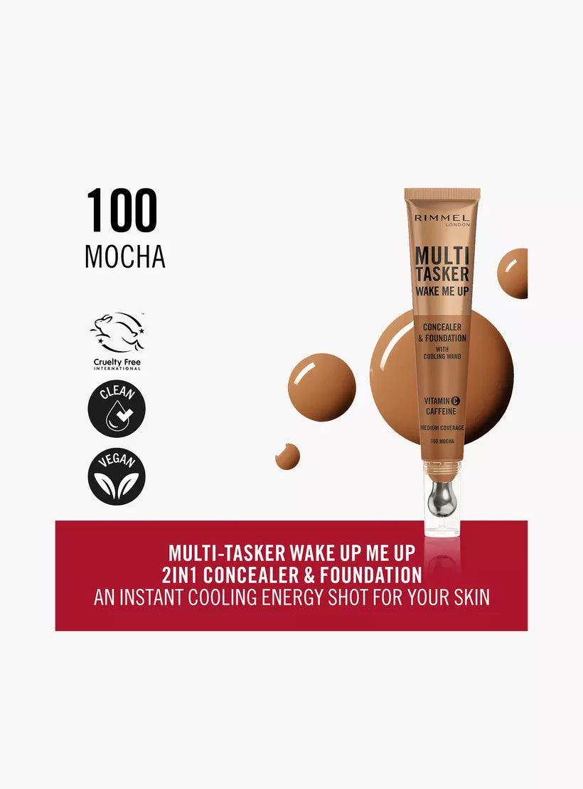 Rimmel Multi-Tasker Wake Me Up Concealer and Foundation