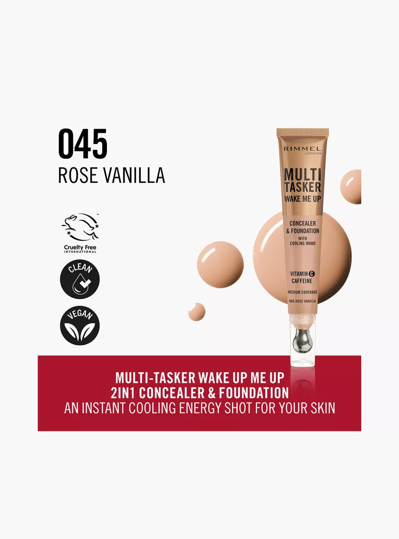 Rimmel Multi-Tasker Wake Me Up Concealer and Foundation