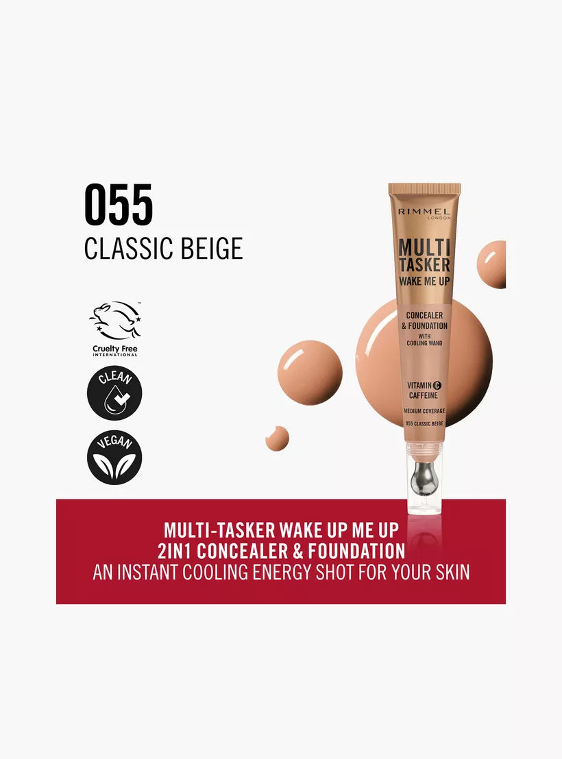 Rimmel Multi-Tasker Wake Me Up Concealer and Foundation