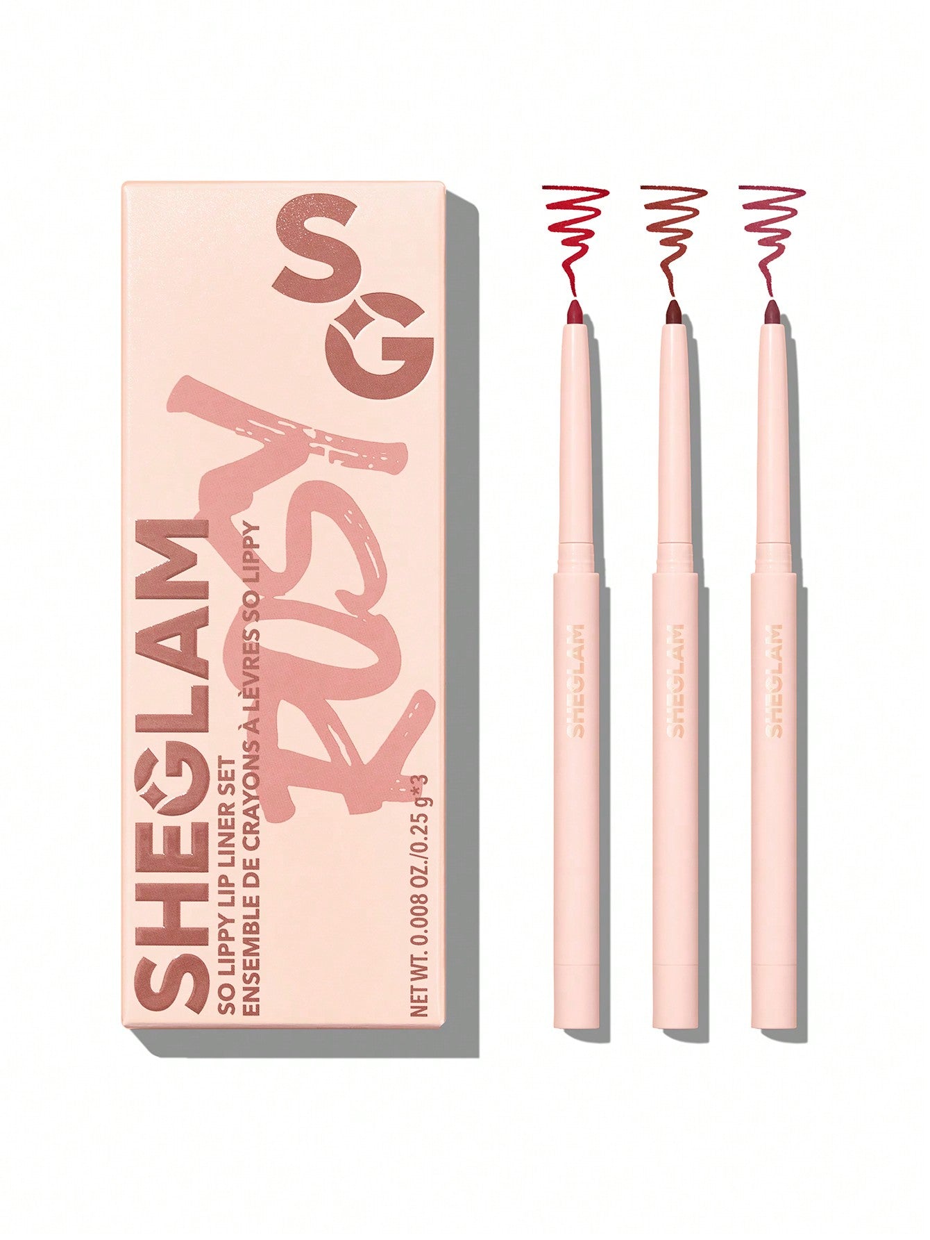 Sheglam So Lippy Lip Liner Set-Espresso Kisses