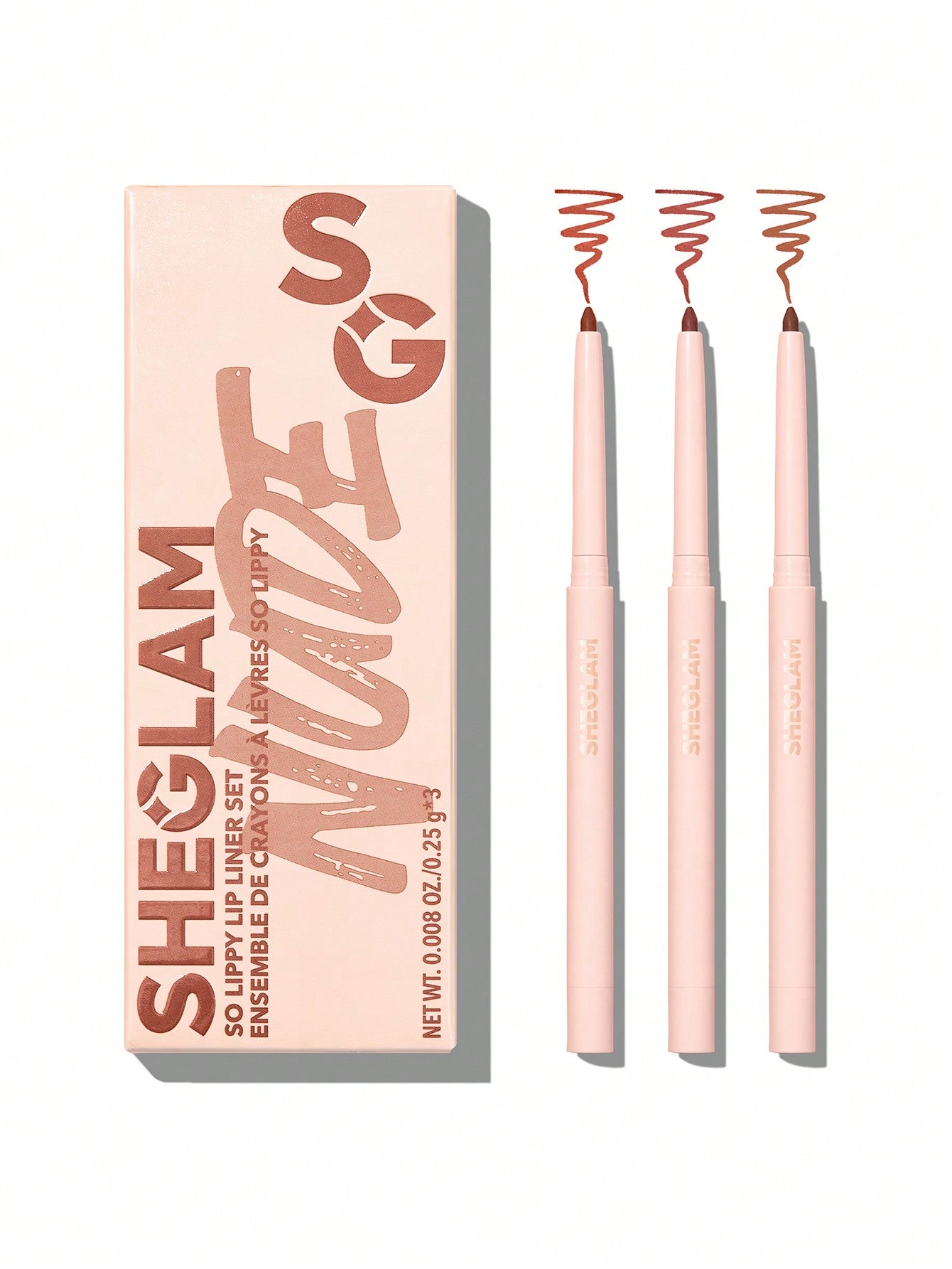 Sheglam So Lippy Lip Liner Set-Espresso Kisses