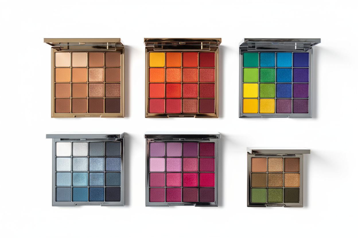 eye shadow 6 items without brand name