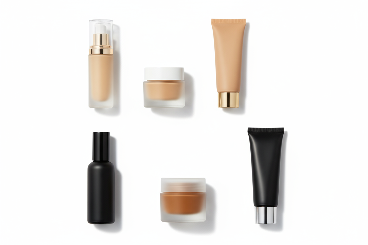 foundations 6 items without brand namr